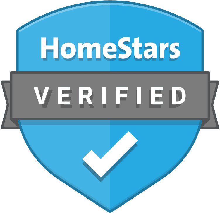 Our company is verified and recommended by HomeStars