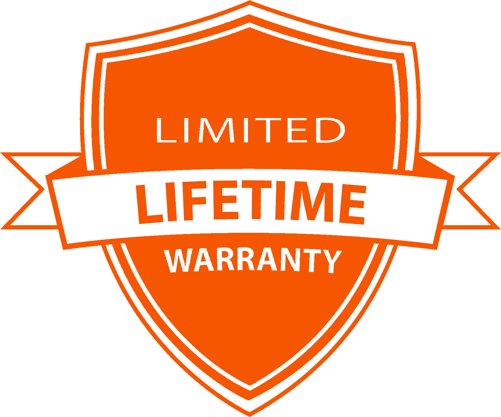 Limited lifetime warranty on all our work